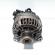 Alternator 150A, cod 9646321880, Citroen C4 (I), 1.6 HDI, 9HX (pr:110747)