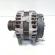 Alternator 180A Bosch, cod 03L903024F, Skoda Roomster Praktik (5J), 1.6 TDI, CAY (pr:110747)