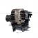 Alternator 140A Valeo, cod 06F903023C, VW Golf 5 (1K1), 1.9 TDI, BXF (idi:512007)