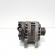 Alternator, cod 9809391880, Citroen C3 (II) 1.2 benz, HM01 (id:603744)