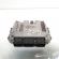 Calculator motor ECU, cod 9664843780, 0281013872, Citroen C3 (I), 1.6 HDI, 9HX (idi:605716)