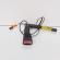 Capsa centura dreapta fata cu fir, cod 4M51-A61208-CB, Ford Focus 2 Sedan (DA) (id:610154)