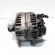 Alternator 140A Bosch, cod 03C903023A, VW Beetle Cabriolet (5C7), 1.4 TSI, CAVD (idi:597083)