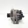 Alternator 100A, cod GM13229990, 0124325172, Opel Astra H Twin Top, 1.9 CDTI, Z19DTH (pr:110747)