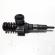 Injector, cod 03G130073G+, BTC, 0414720404, Audi A4 (8EC, B7) 2.0 TDI 16V, BLB (idi:620820)