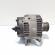 Alternator 180A, Valeo, cod 021903026L, Vw Passat (3C2) 2.0 TDI, CBA (idi:627544)