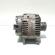 Alternator Valeo, cod 021903026L, Skoda Octavia 2 Combi (1Z5) 2.0 TDI, BKD (idi:276386)