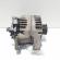 Alternator 100A, Bosch, cod GM13222930, Opel Agila (A) (H00), 1.2 benz, Z12XEP (idi:631276)