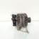 Alternator 150A Bosch, cod 9646321880, Peugeot 307 1.6 HDI, 9HZ (id:660155)