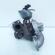 Turbosuflanta, cod 9686120680, Ford Focus 3, 1.6 TDCI, T1DA (idi:664667)