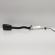 Capsa centura dreapta fata cu fir, cod 1K4857756T, VW Golf 6 Cabriolet (517) (idi:675643)
