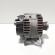 Alternator 140A, Valeo, cod 03C903023C, Vw Scirocco (137) 1.4 TSI, CAX (idi:627450)