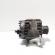 Alternator 140A, Valeo, cod 03L903023A, Audi A3 Cabriolet (8P7), 1.6 TDI, CAY (idi:673472)