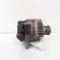 Alternator 110A, cod 06F903023D, Audi A1 Sportback (8XA), 1.6 TDI, CAYC (idi:621587)