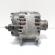 Alternator 140A Valeo, cod 03L903023F, Skoda Superb II (3T4), 2.0 TDI, CFG (idi:638599)