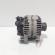 Alternator 150A Bosch, cod 9646321880, Citroen C2 (JM), 1.6 HDI, 9HZ (idi:684282)