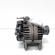 Alternator 120A, cod 8200390675, Renault Megane 3, 1.5 DCI, K9K6802 (idi:587259)