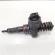 Injector, cod 038130073BP, RB3, 0414720314, Skoda Fabia 2 Combi (5J, 545) , 1.4 TDI, BMS (id:702951)