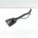 Capsa centura dreapta fata cu fir, cod 1K3857756BA, Vw Golf 6 (5K1) (id:706617)