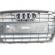 Grila bara fata centrala sus cu sigla si loc de senzori, Audi A4 Avant (8K5, B8) facelift (id:712839)