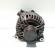 Alternator 150A, cod 9646321880, Citroen C4, 1.6 HDI, 9HZ (pr:110747)