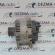 Alternator, cod 03G903016A, Audi A4 (8E) 2.0tdi, BLB