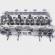 Chiulasa, 9646352910, Peugeot 307, 1.4 hdi