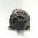 Alternator, cod 9664779680, Peugeot 3008, 1.6 HDI, 9HP (pr:110747)