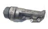 Carcasa filtru ulei, cod GM90530259, Opel, 1.2 benz, Z12XE (idi:504689)