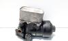 Carcasa filtru ulei cu racitor ulei, cod 03L115389C, 03L117021C, Seat, 1.6 TDI, CAY (idi:505503)