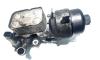 Carcasa filtru ulei cu racitor ulei, cod 9656830180, Peugeot 407, 2.0 HDI, RHR (id:509259)