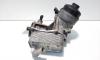 Carcasa filtru ulei cu racitor ulei, cod 6740273586, 897385813, Opel Astra J, 1.7 CDTI, A17DTR (id:547326)