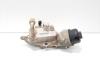 Carcasa filtru ulei cu racitor ulei, cod GM55595532, Opel Insignia A, 2.0 CDTI, A20DTH (id:609577)