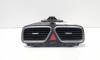 Grila aer bord centrala cu buton avarii, cod 1Q0819735C, Vw Eos (1F7, 1F8) (id:680428)