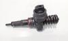 Injector, cod 038130073BP, RB3, 0414720314, Skoda Fabia 2 Combi (5J, 545) 1.4 TDI, BMS (id:702958)