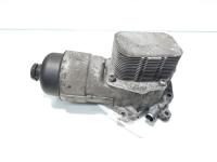 Carcasa filtru ulei cu racitor ulei, cod 9656970080, Citroen C4 (I) coupe, 1.6 hdi, 9HZ (idi:464903)