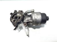 Carcasa filtru ulei cu racitor ulei, cod 9656830180, Ford C-Max 1, 2.0 tdci, G6DA (id:469380)