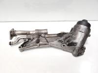 Carcasa filtru ulei, cod GM12992593, Opel Astra H Sedan, 1.8 B, Z18XER (idi:484510)