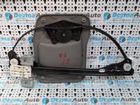 Macara cu motoras stanga fata, 5J2837401B, 6Q1959802E, Skoda Fabia 2006-2013, (id:184993)