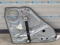 Macara cu motoras dreapta spate, 3U5839752CM, 3U0959812, Skoda Superb (3U4) 2002-2008 (id:185367)