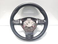 Volan piele cu comenzi, cod 3C8419091K, Vw Passat CC (357) (id:495012)