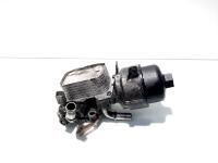 Carcasa filtru ulei cu racitor ulei, cod 9656830180, Peugeot 407, 2.0 HDI, RHR (id:517069)