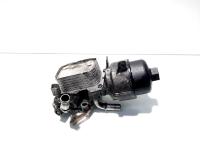 Carcasa filtru ulei cu racitor ulei, cod 9656830180, Ford C-Max 1, 2.0 TDCI, G6DG (idi:517069)