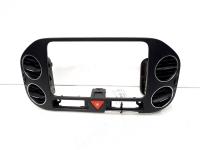 Grila aer bord centrala, cod 5M0858071K, Vw Golf 6 Plus (id:523720)