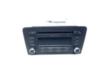 Radio CD, cod 8P0035186G, Audi A3 Sportback (8PA) (idi:523429)