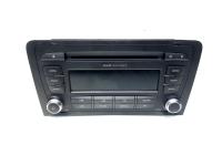 Radio CD, cod 8P0035186P, Audi A3 Sportback (8PA) (idi:525329)