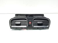 Grila aer bord centrala cu buton avarii, Vw Golf 6 (5K1) (id:568433)