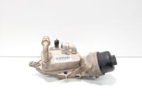 Carcasa filtru ulei cu racitor ulei, cod GM55595532, Opel Insignia A, 2.0 CDTI, A20DTH (id:609577)