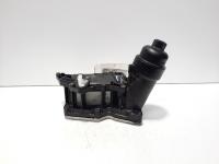 Carcasa filtru ulei cu racitor ulei, cod 70379327, Bmw 3 (E90), 2.0 diesel, N47D20C (id:613273)