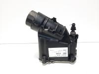 Carcasa filtru ulei cu racitor ulei, cod 7807799, Bmw 3 (F30) 2.0 diesel, N47D20B (id:613768)